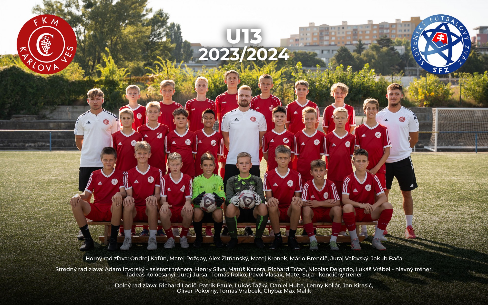 Mladší žiaci U13 (2011) súťažný ročník 2021/2022