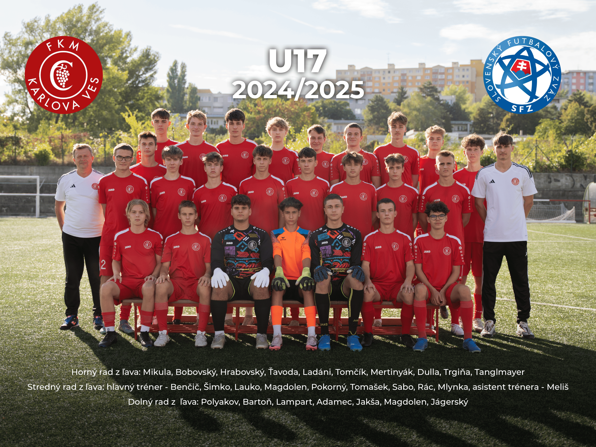 Mladší dorast U17 (2008, 2009) súťažný ročník 2021/2022