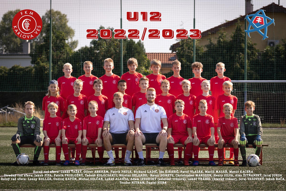 Mladší žiaci U12 (2011) súťažný ročník 2022/2023